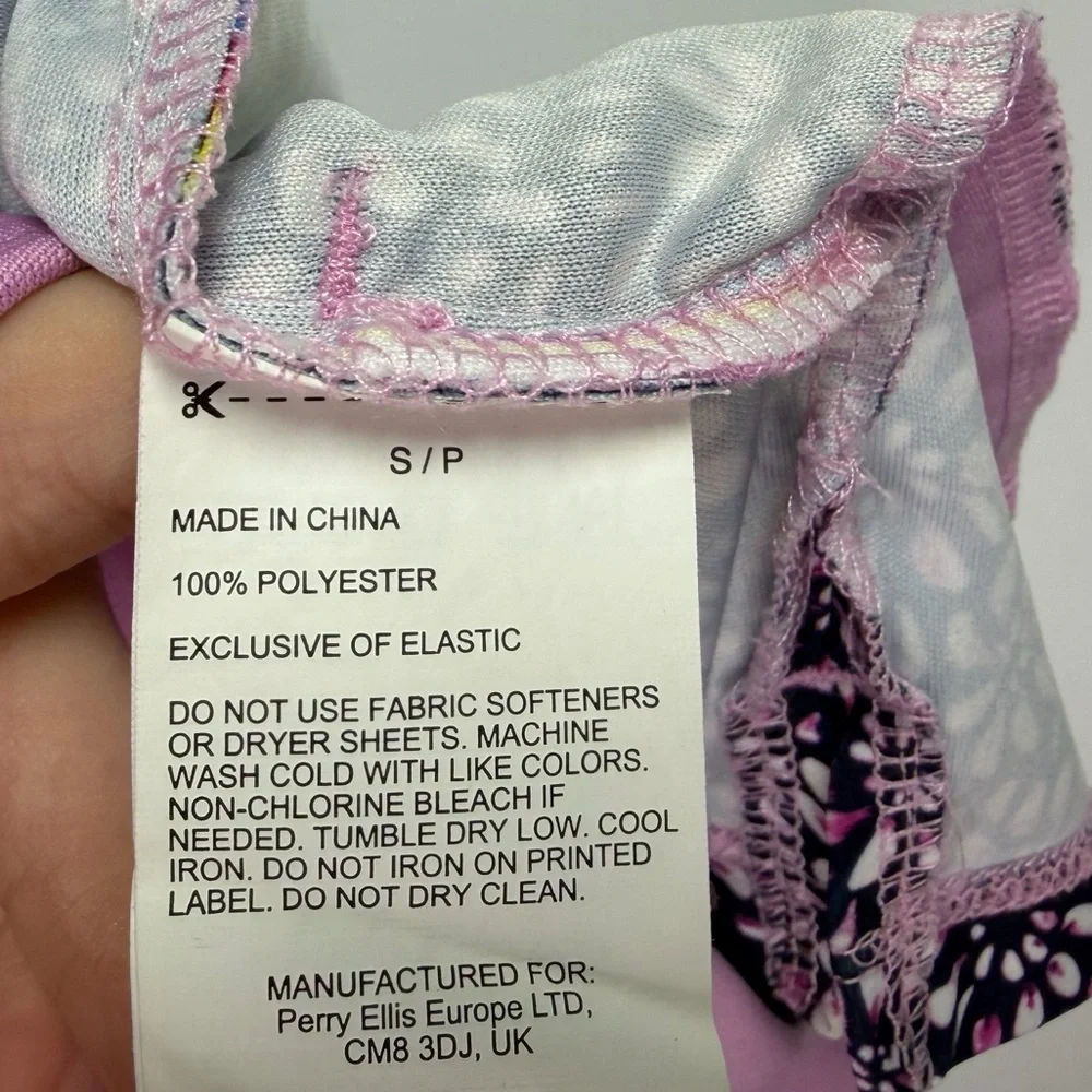 PGA Tour Women's Tie Dye Floral Golf Faux Wrap Skort Size Small - Picture 7 of 7